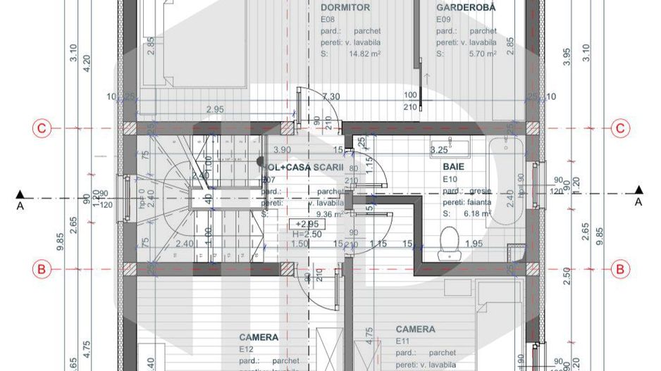 Casa Single Cristian | 4 Camere | 570mp de  Gradina - Poză 6