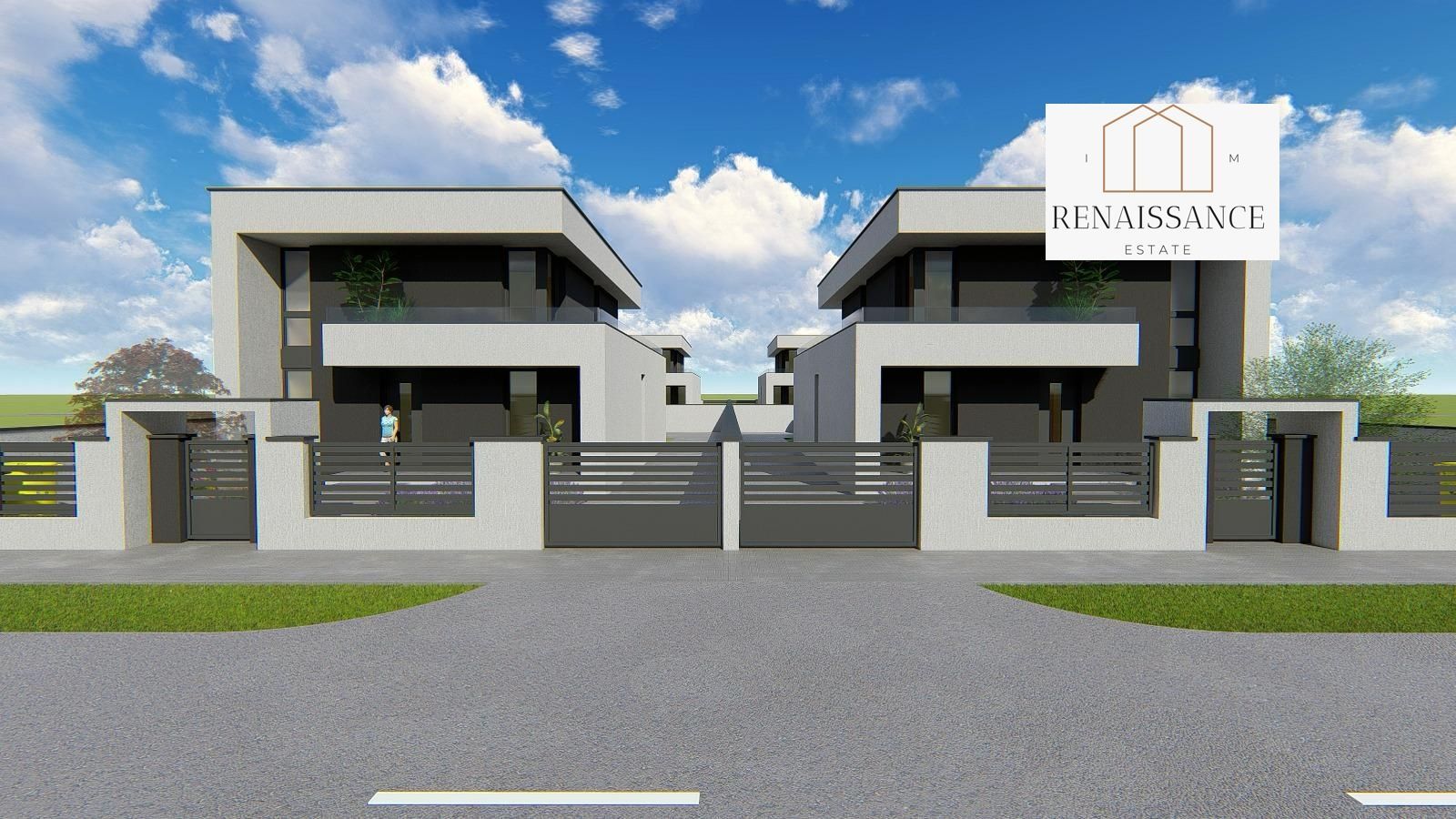 Vila 5 Camere 3 Bai 145mp Utili 450mp Teren | Proiect Modern - Panouri - Poză 3