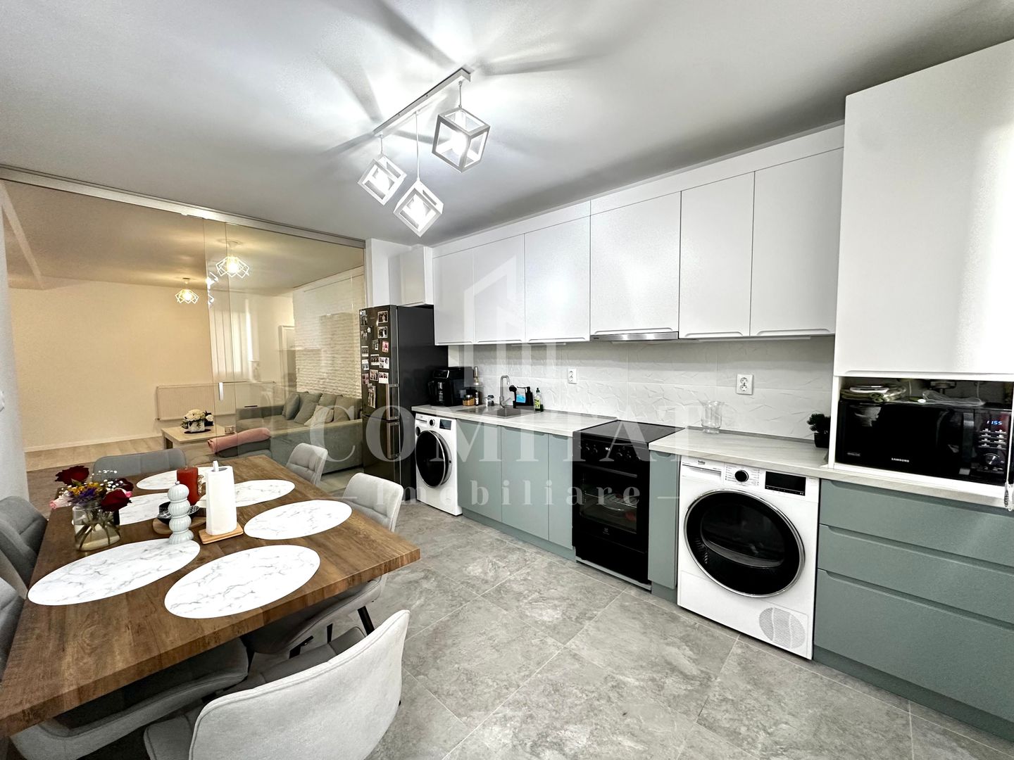 Apartament 3 camere | Etaj intermediar | Cartier Terra-Floresti - Poză 14