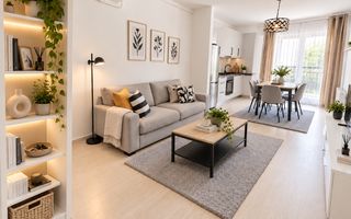 Apartament cu 2 camere în Otopeni, balcon și loc de parcare inclus - Poză 2