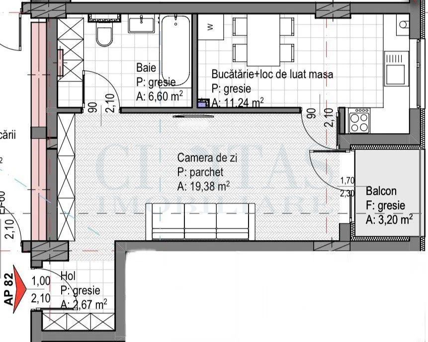 Apartament cu 1 camera, bloc nou, Iulius Mall - Poză 2