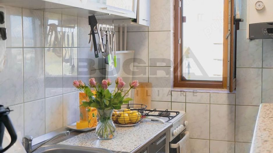 Apartament 2 camere, 39 mp, etaj intermediar, zona Piata Hermes - Poză 9