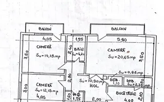 Apartament 3 camere de vânzare în CUG, lângă Biserica Înălțarea Domnului, Iași - Poză 14