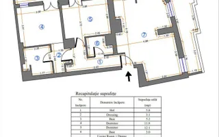 Apartament 3 Camere | Calea Victoriei | Terasa 32mp - Poză 17