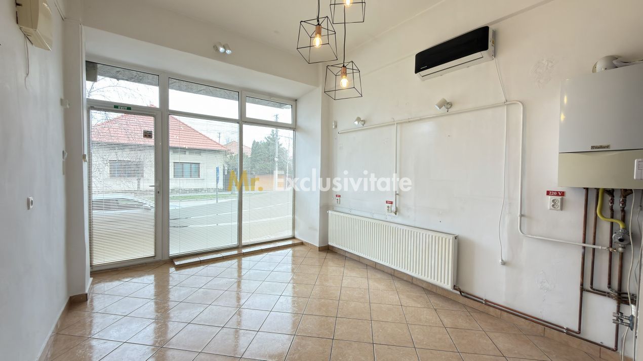 Spațiu Comercial Stradal 30 mp/Trafic Intens Auto și Pietonal/C.A.Române - Carei - Poză 3