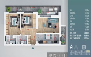 Auchan Titan-AP.3 cam.finalizat-Pallady-Auchan-Lidl - Poză 7