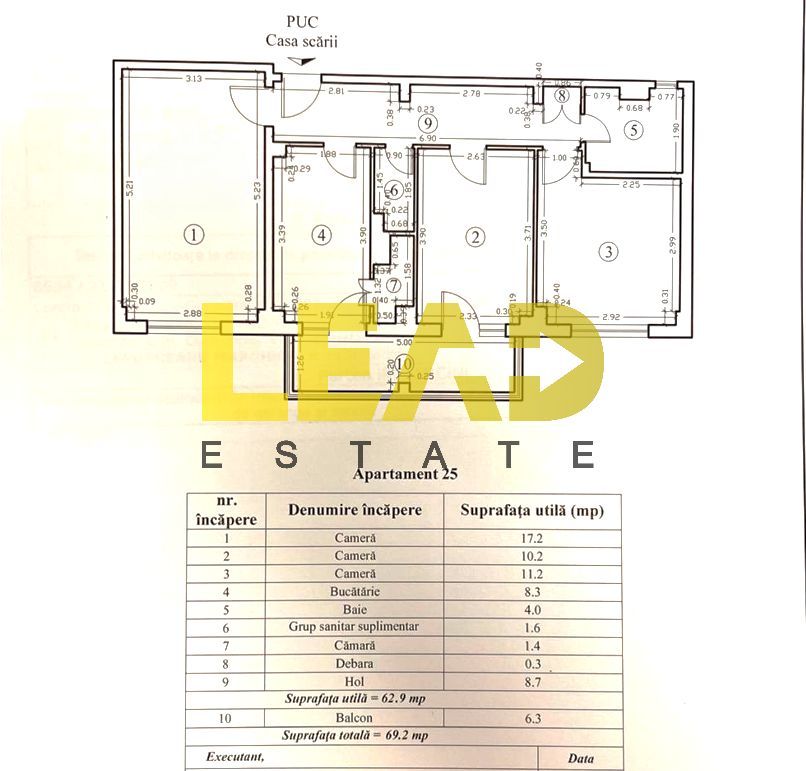 De vanzare Apartament 3 camere, Zorilor, insorit! - Poză 6