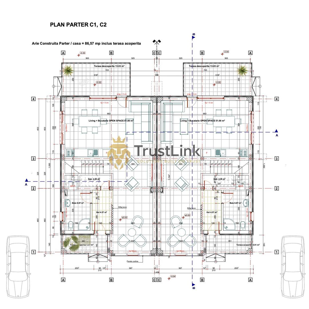 Case duplex premium cu grădină în 1 Decembrie Ilfov 0% comision - Poză 8