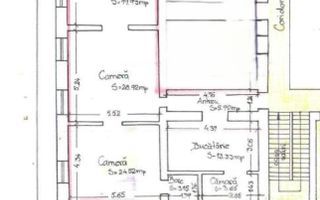 Apartament/ 98 mp utili/Strada Universitatii! - Schiță 2