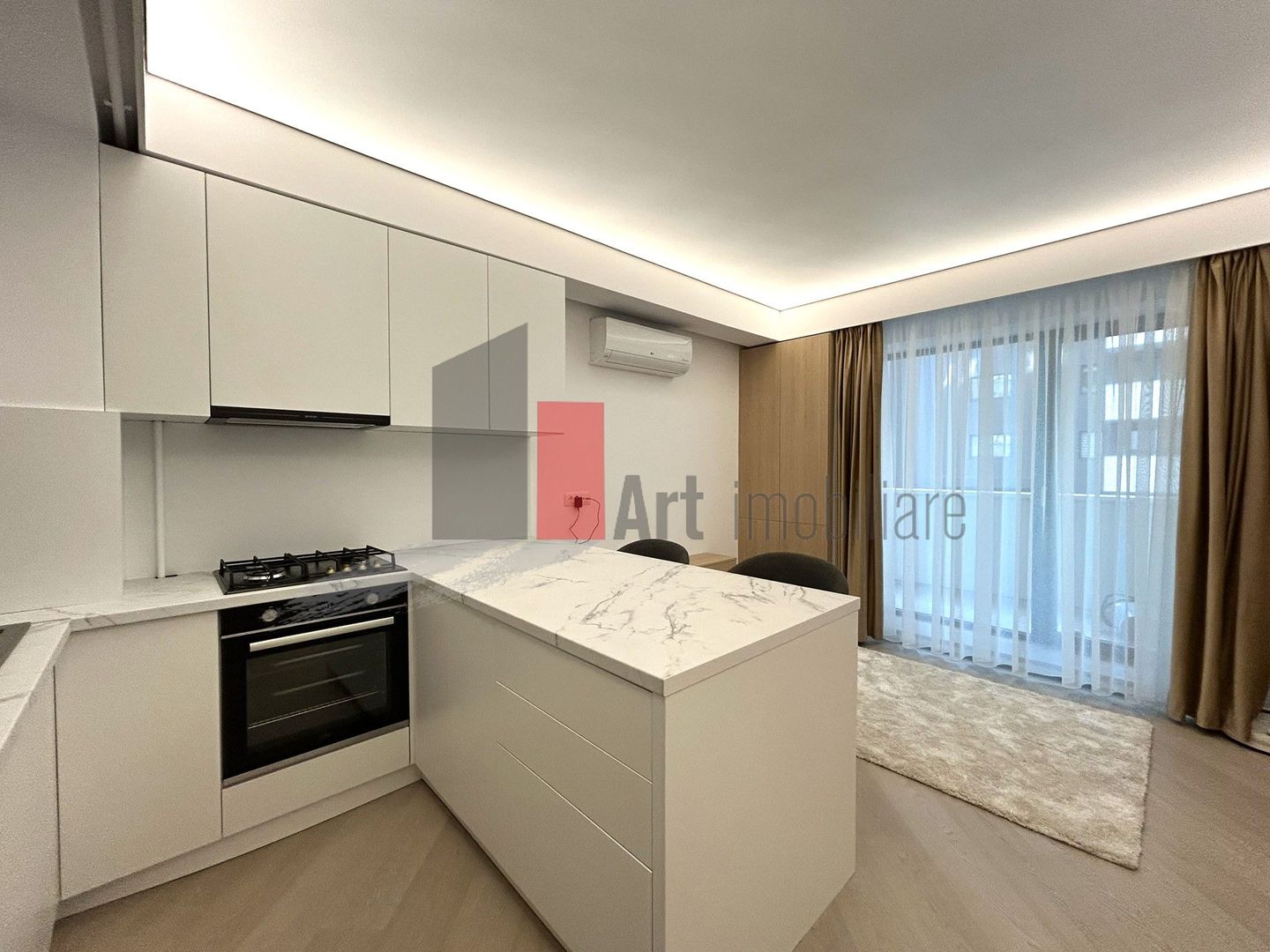 Apartament 2 camere NOU mobilat+utilat | Cortina North - Poză 1