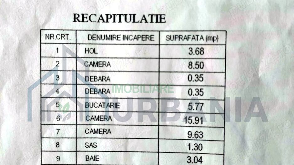 Apartament 3 camere de închiriat Iași Mircea cel Bătrân | RenovAt | 51 mp | Parțial mobilat - Poză 8