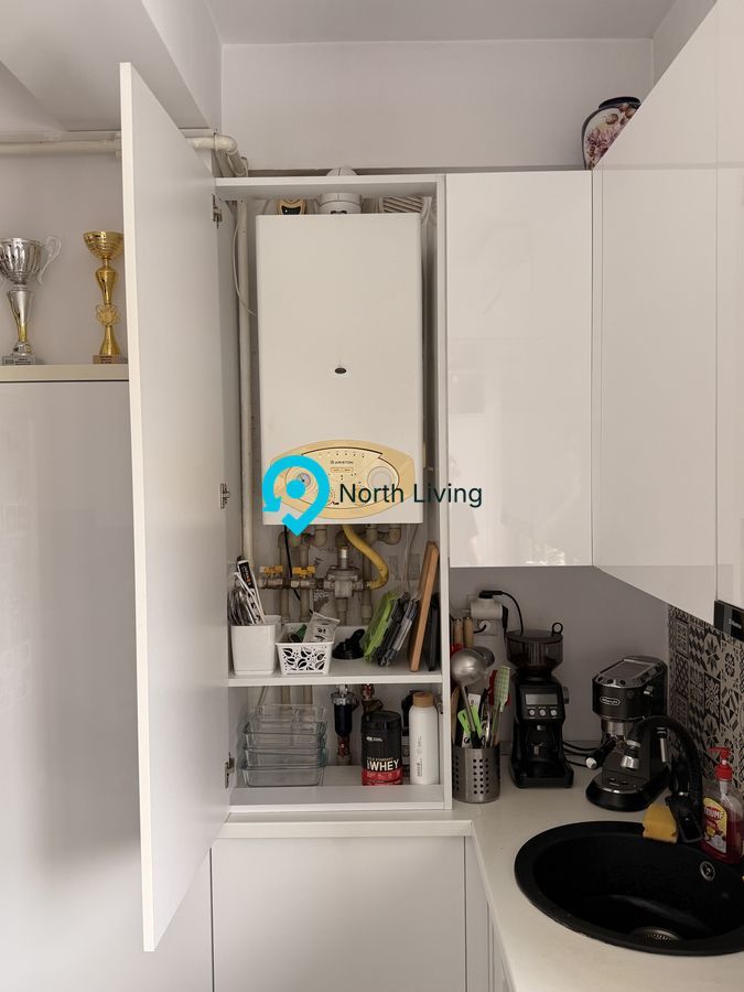Studio 2 camere, 43 mp, mobilat complet, 4 min metrou Parc Bazilescu - Poză 7