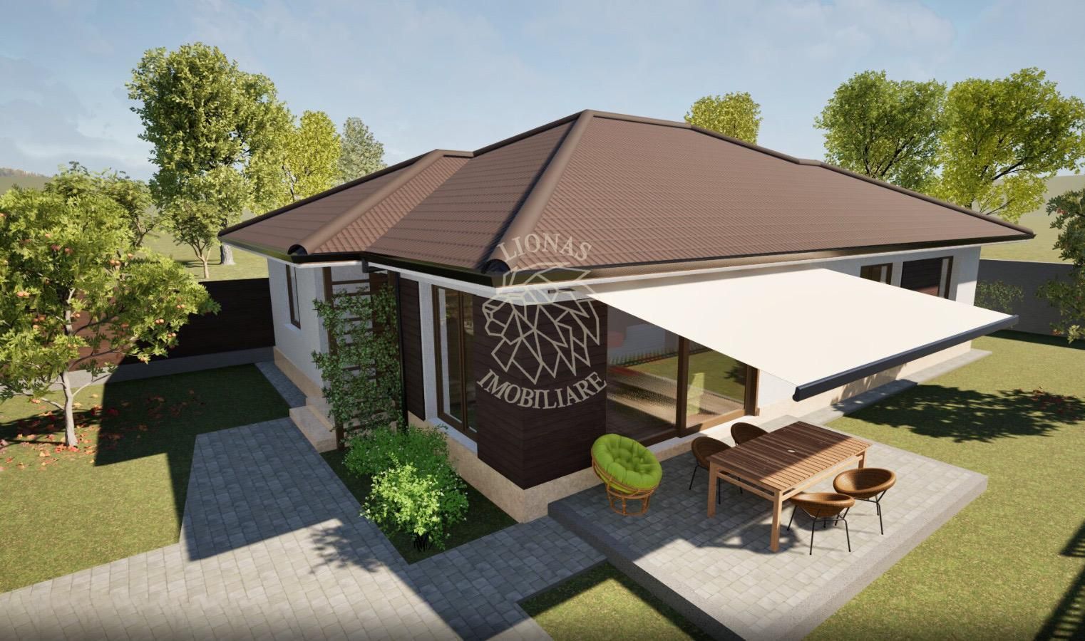 Casa 4 camere 118 mp+terasa 16 mp-teren 1000 mp-Zona Str. Ghinzii - Poză 3