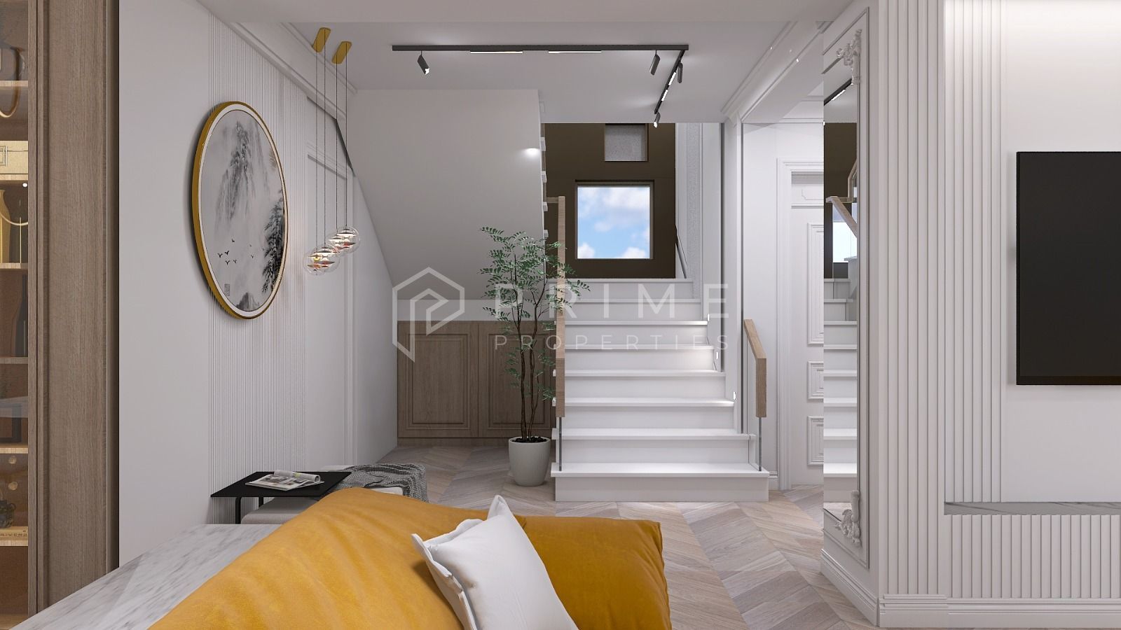Casă nouă cu arhitectură mediteraneană | Semifinisată | 150 mp utili - Poză 12