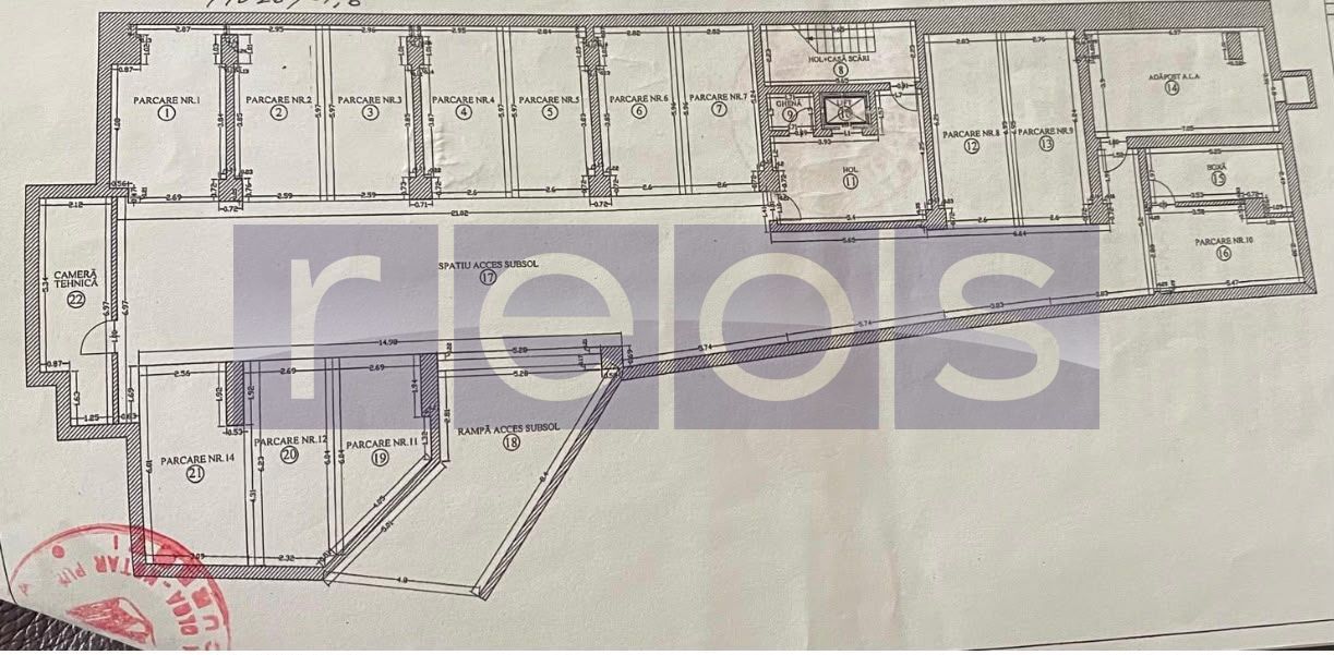 VANZARE 3 CAMERE | BANEASA | 90MP | UTILAT - MOBILAT | PARCARE - Schiță 21