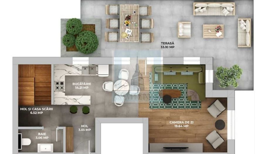 Penthouse pe 2 nivele - zona Avantgarden 3 Faza 5 - Poză 5