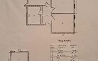 Apartament cu doua camere decomandat, piata Domenii - Poză 10