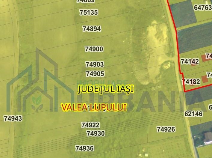 Teren intravilan de vanzare in Valea Lupului, Iasi - Poză 3