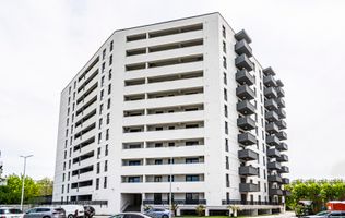 2 camere 52 mp+42 mp terasa, parter, Bloc finalizat, centrala, bucatarie inchisa