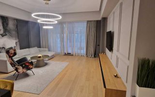 LUX !!! 3 Camere transformate in 2 , terasa de 46mp, mobilat si utilat complet, - Poză 2