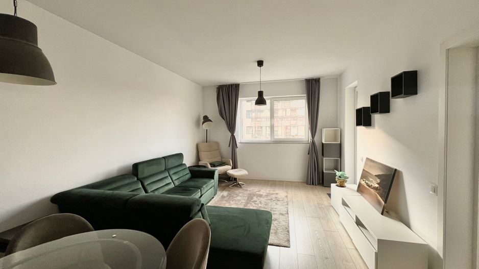 Inchiriere apartament 2 camere complet utilat + parcare | Pipera - Poză 1