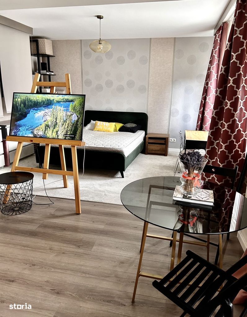 Studiou de inchiriat | Greenfield | complet mobilat | loc parcare - Poză 2