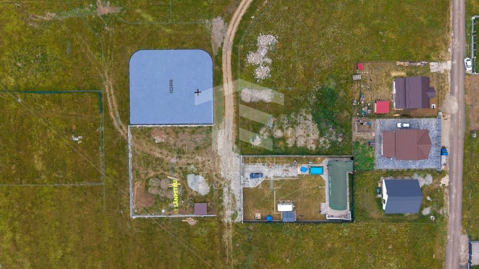 Sanpetru |Teren intravilan 733mp | 3 fronturi stradale - Poză 4