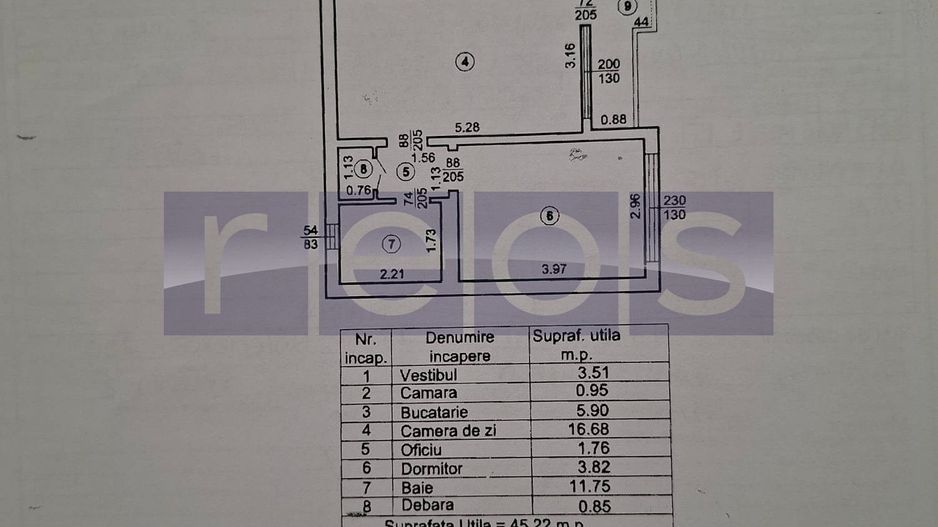 VÂNZARE 2 CAMERE | ZONA DRISTOR | MOBILAT ȘI UTILAT - Poză 11