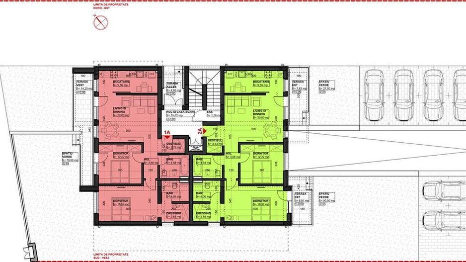 Apartament 3 camere cu gradina Bucurestii Noi - Poză 10