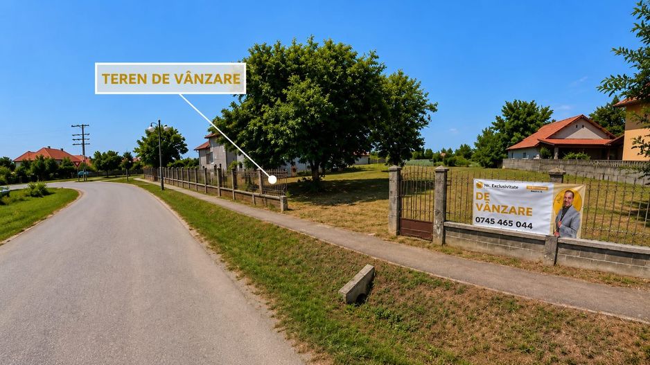 Teren intravilan de vânzare – Doba - Poză 11