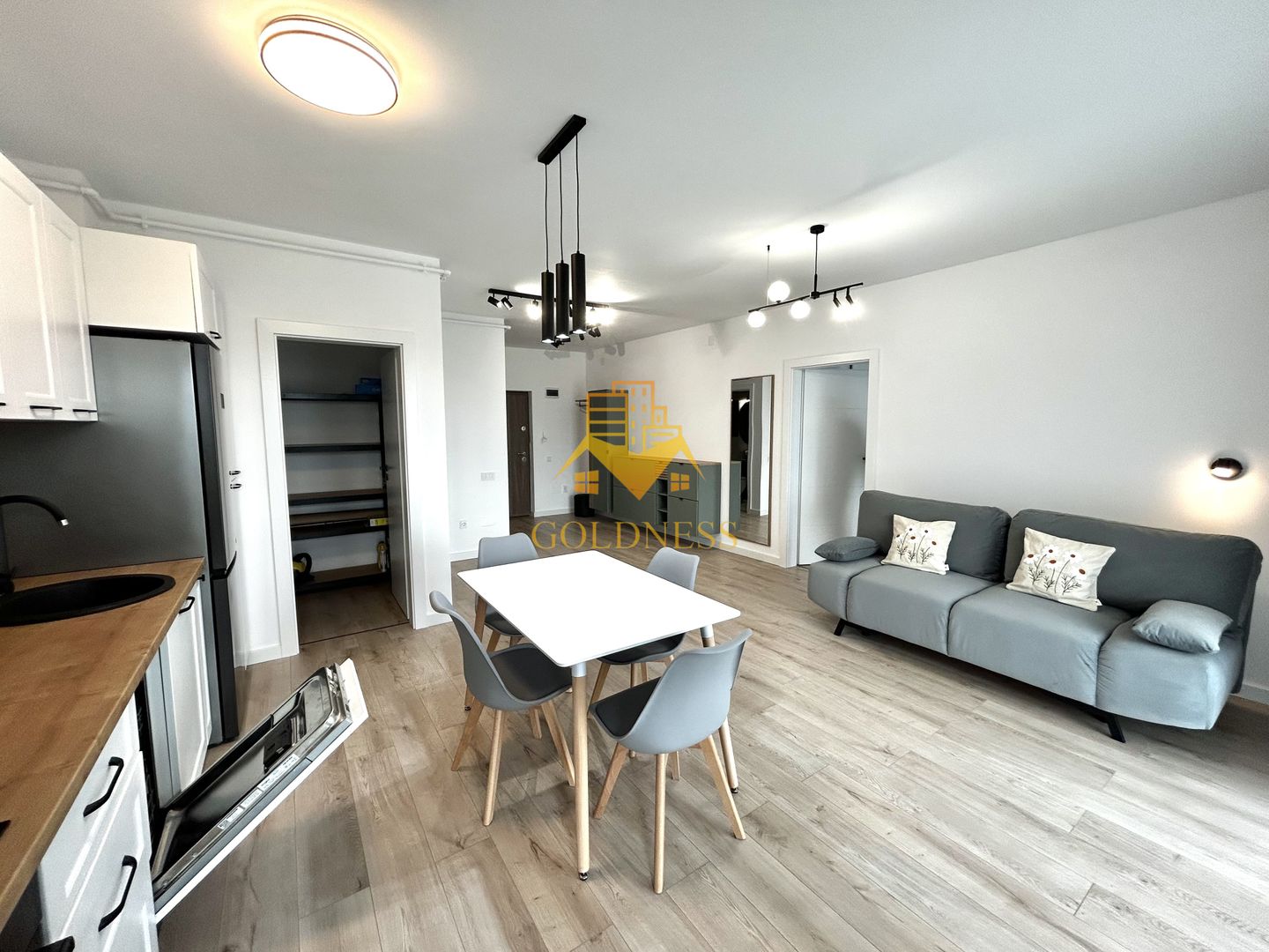 2 camere open space, Modern, Parcare, Oncos, Floresti - Poză 1