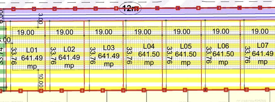 LOT-uri de vanzare 641 mp | Sacalaz - Poză 3