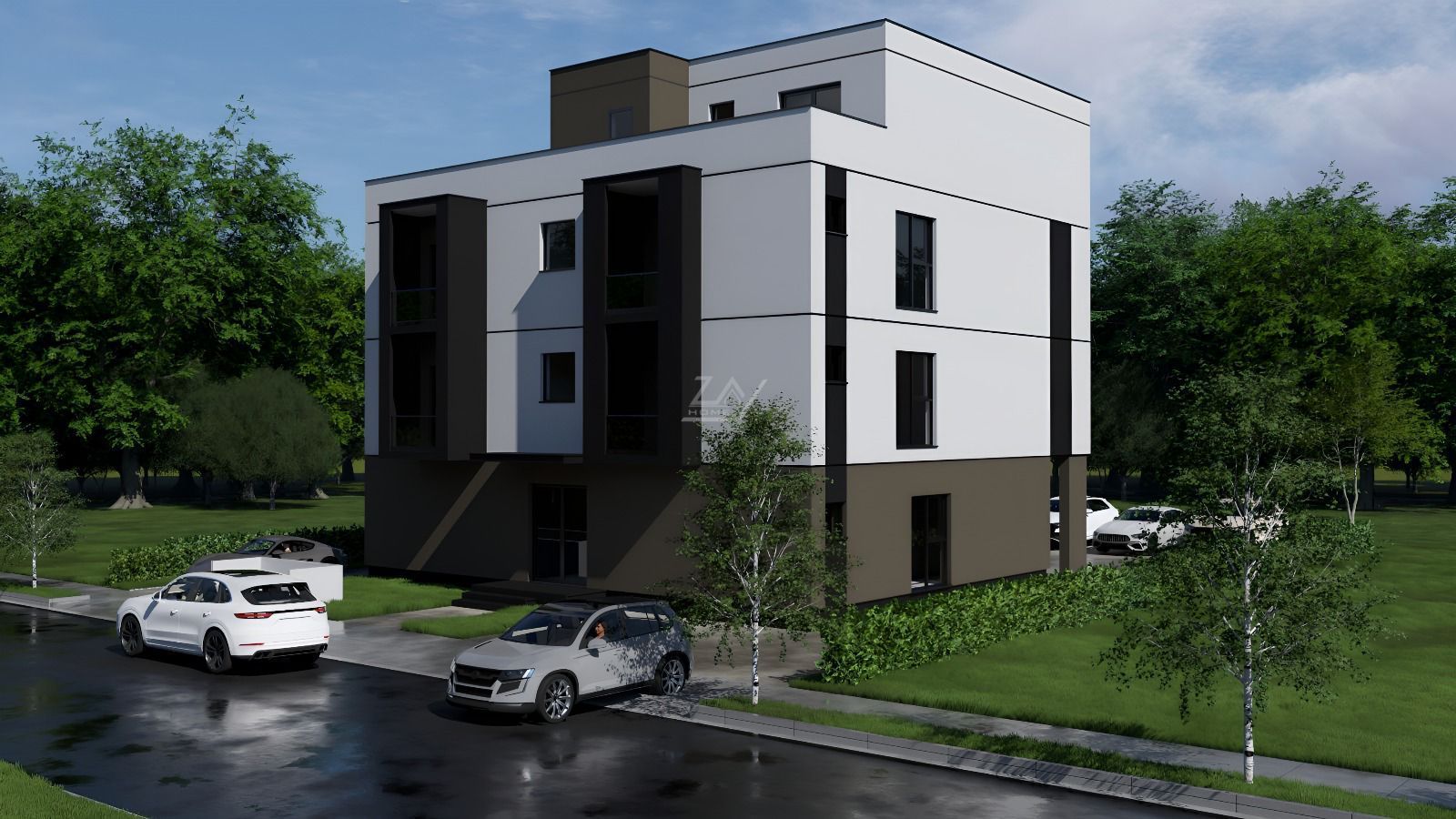 Bloc finalizat langa ESO. Etaj intermediar. Loc de parcare. - Poză 12