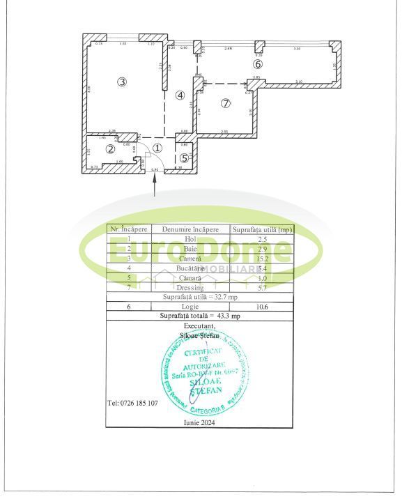 Exclusivitate -Garsoniera zona Spitalul Judetean, pretabilă investitie - Poză 12