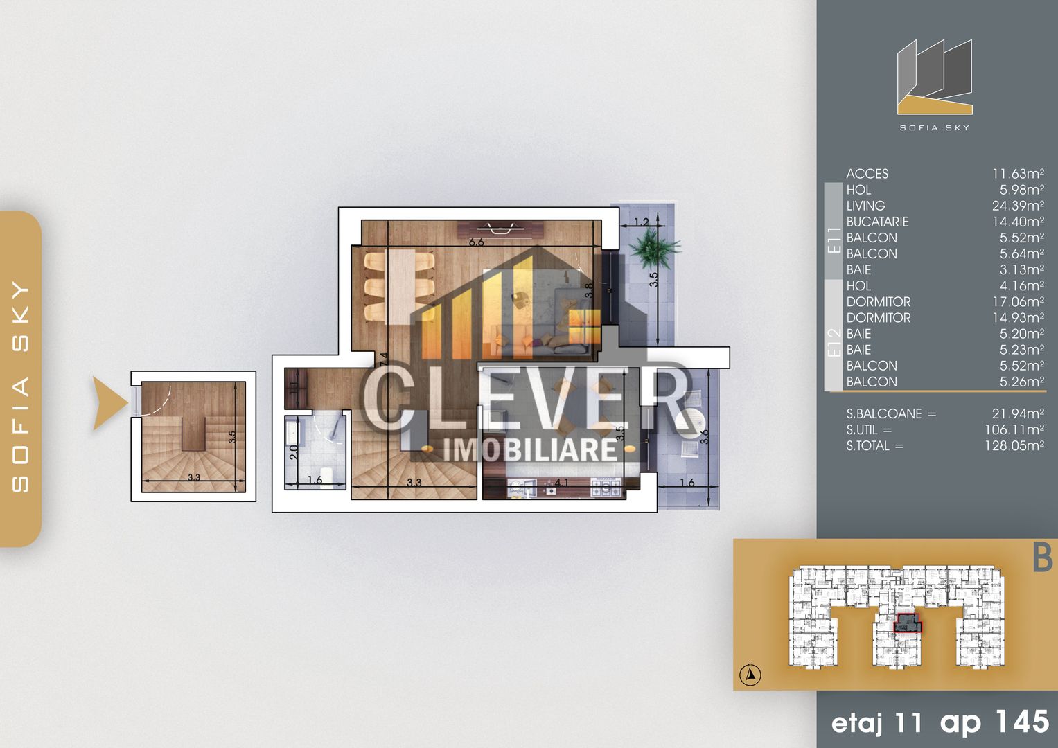 Oportunitate Duplex 3 camere La 700m Metrou Nicolae Teclu - Poză 2