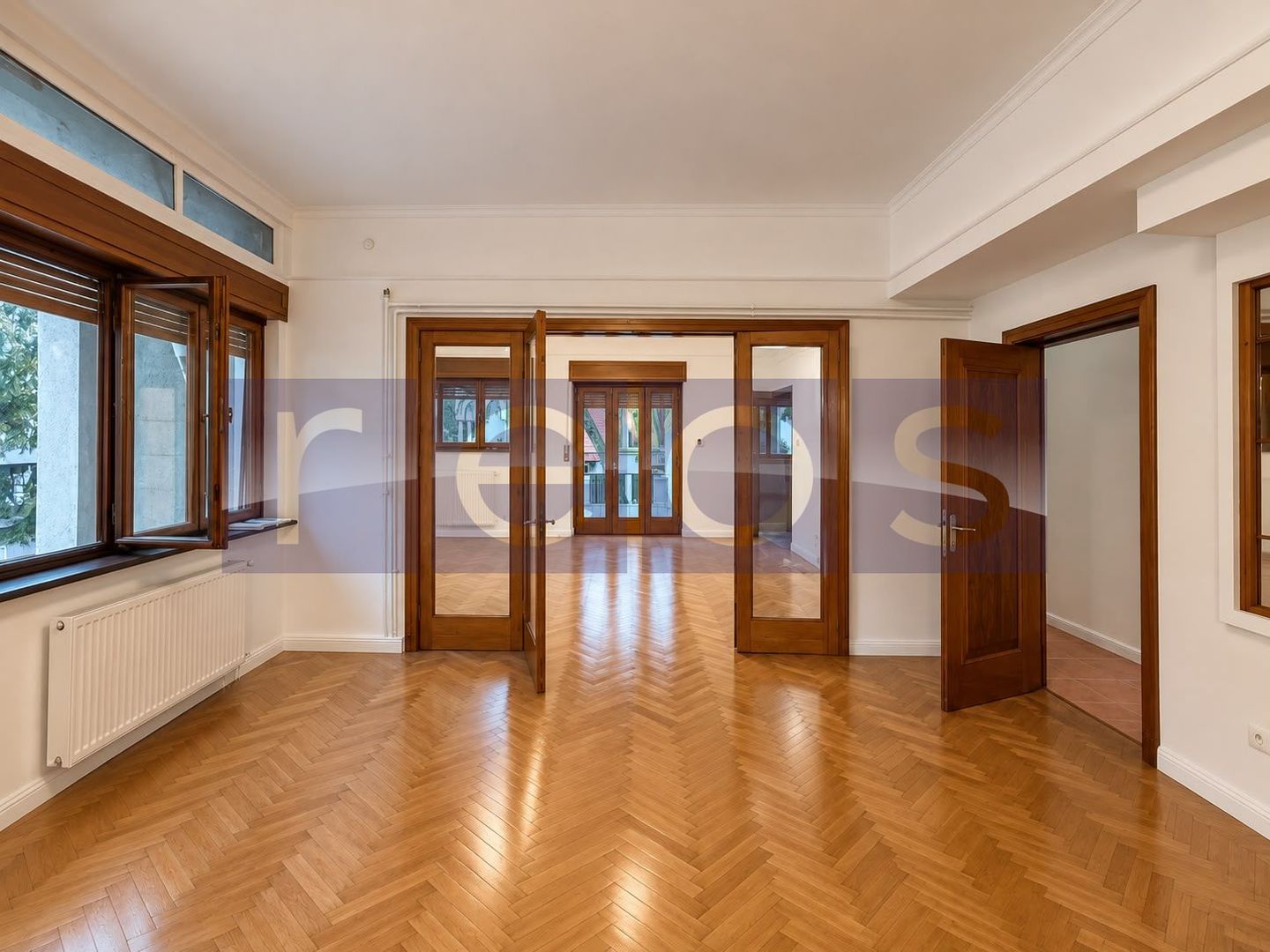 INCHIRIERE PARTER VILA | AVIATORILOR | 113MP | CURTE 110 MP | RENOVAT - Poză 1