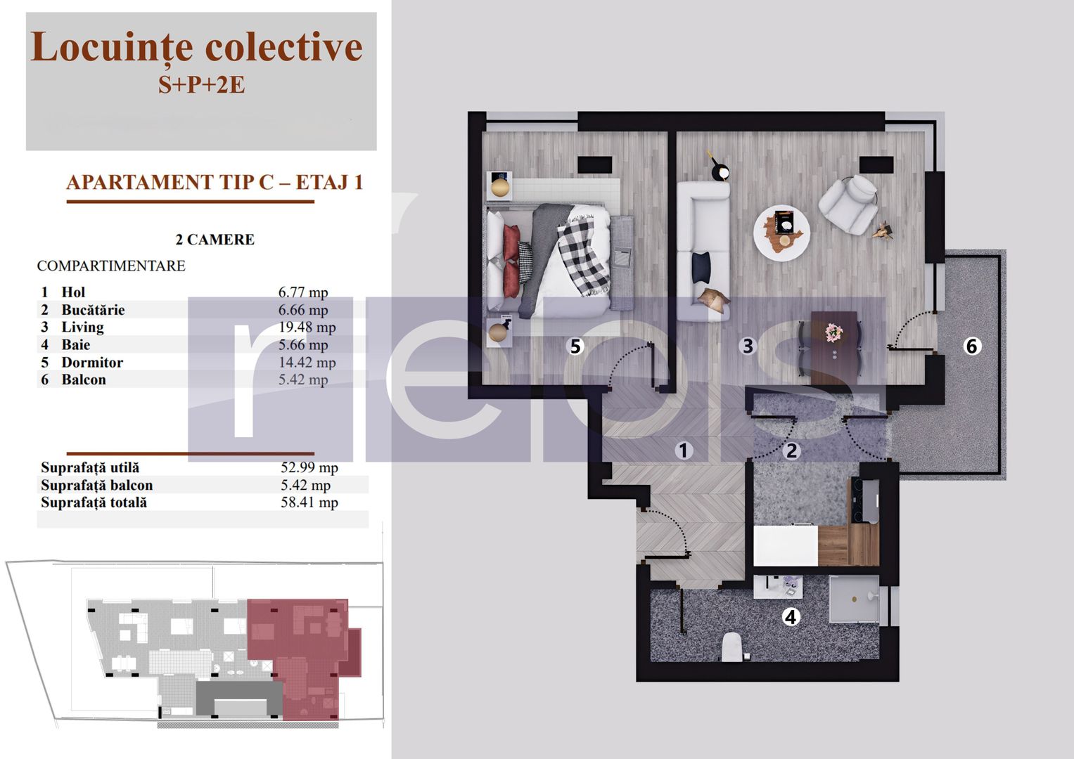 VANZARE APARTAMENTE PREMIUM | 2 & 3 CAMERE | BLOC BOUTIQUE | - Poză 7
