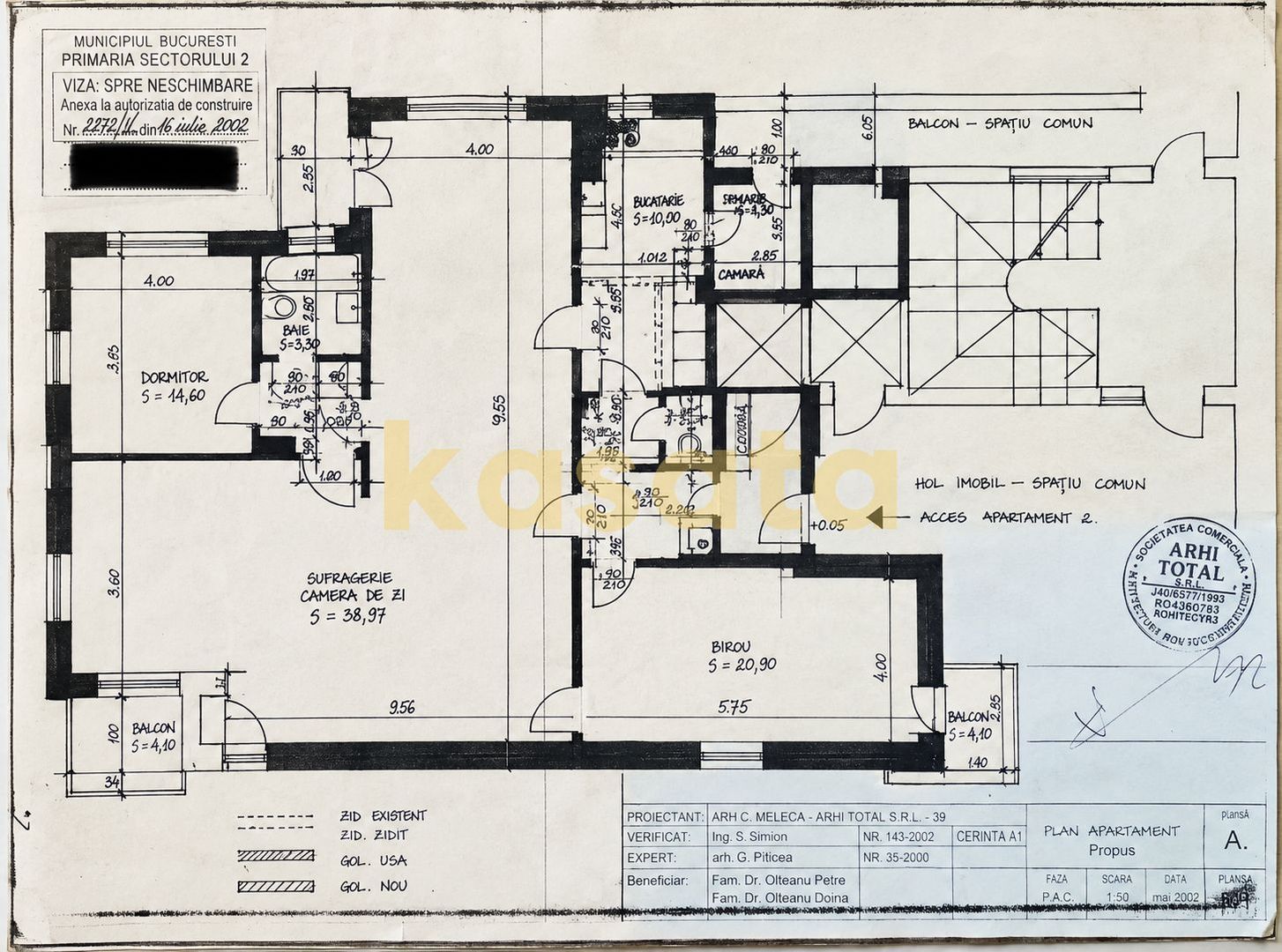 OPORTUNITATE | 3 CAMERE | 101MP |PARCUL IOANID | GARAJ 31MP | PANORAMA - Schiță 22