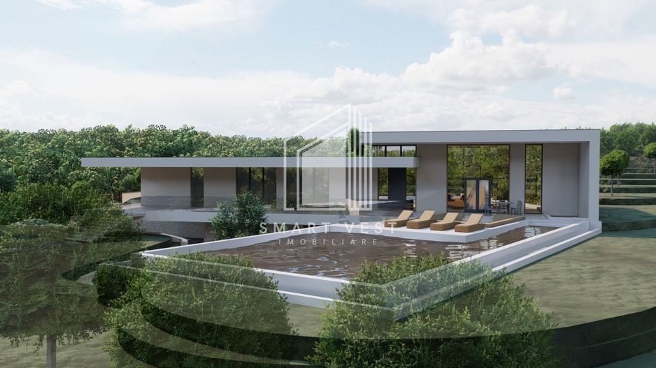 Teren de vanzare cu proiect de casa si piscina - Poză 5