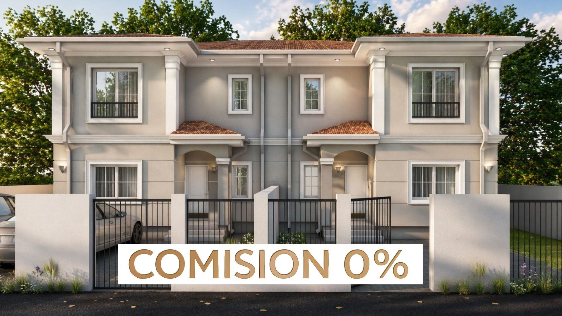 COMISION 0 | Duplex 5 camere| 125 mp utili |300 mp Teren |Moșnița Nouă - Poză 1