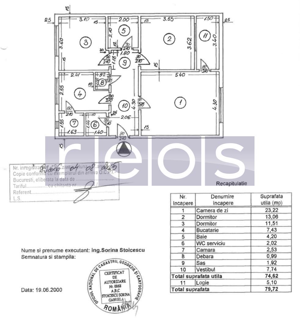 INCHIRIERE 3 CAMERE- DECOMANDAT -MIRCEA VODA-UNIRII - Poză 22