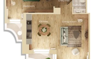 Aparthotel building Unirii B+GF+E+11 floors with 51 apartments, restaurant and SPA - Poză 55