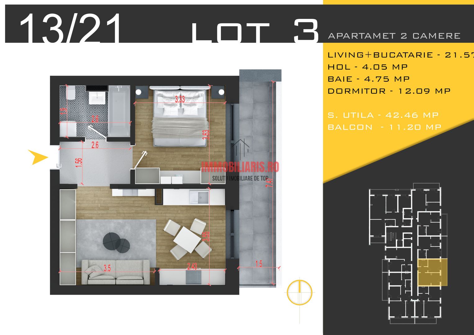 Pallady-IKEA-Metrou - Complex Rezidential Premium - Dezvoltator - Schiță 2