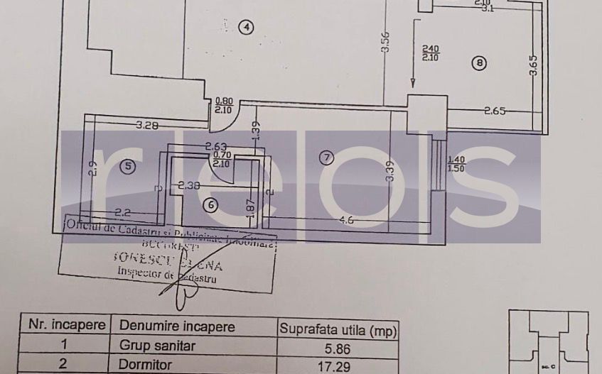 VANZARE 3 CAMERE | UPGROUND | 96MP | MOBILAT UTILAT LUX | PIPERA - Schiță 19