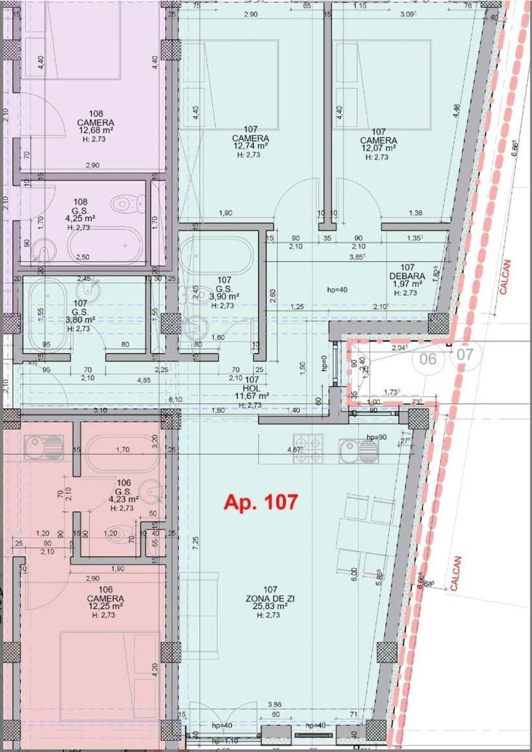 Apartament Ultracentral 3 camere - Poză 1