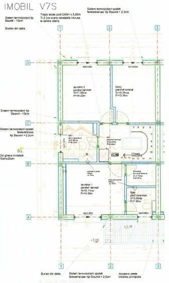 Vila duplex**Modernă** 4 Camere *132mp* / 2 Locuri parcare // CORBEANCA - Schiță 53