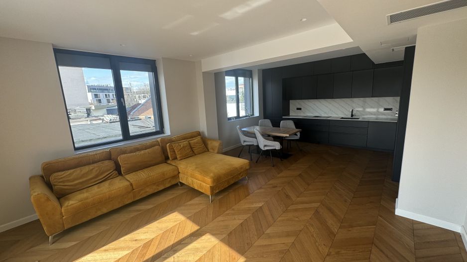 Penthouse Modern | 4 Camere | Cartierul Francez Herăstrău | Terasă - Poză 1