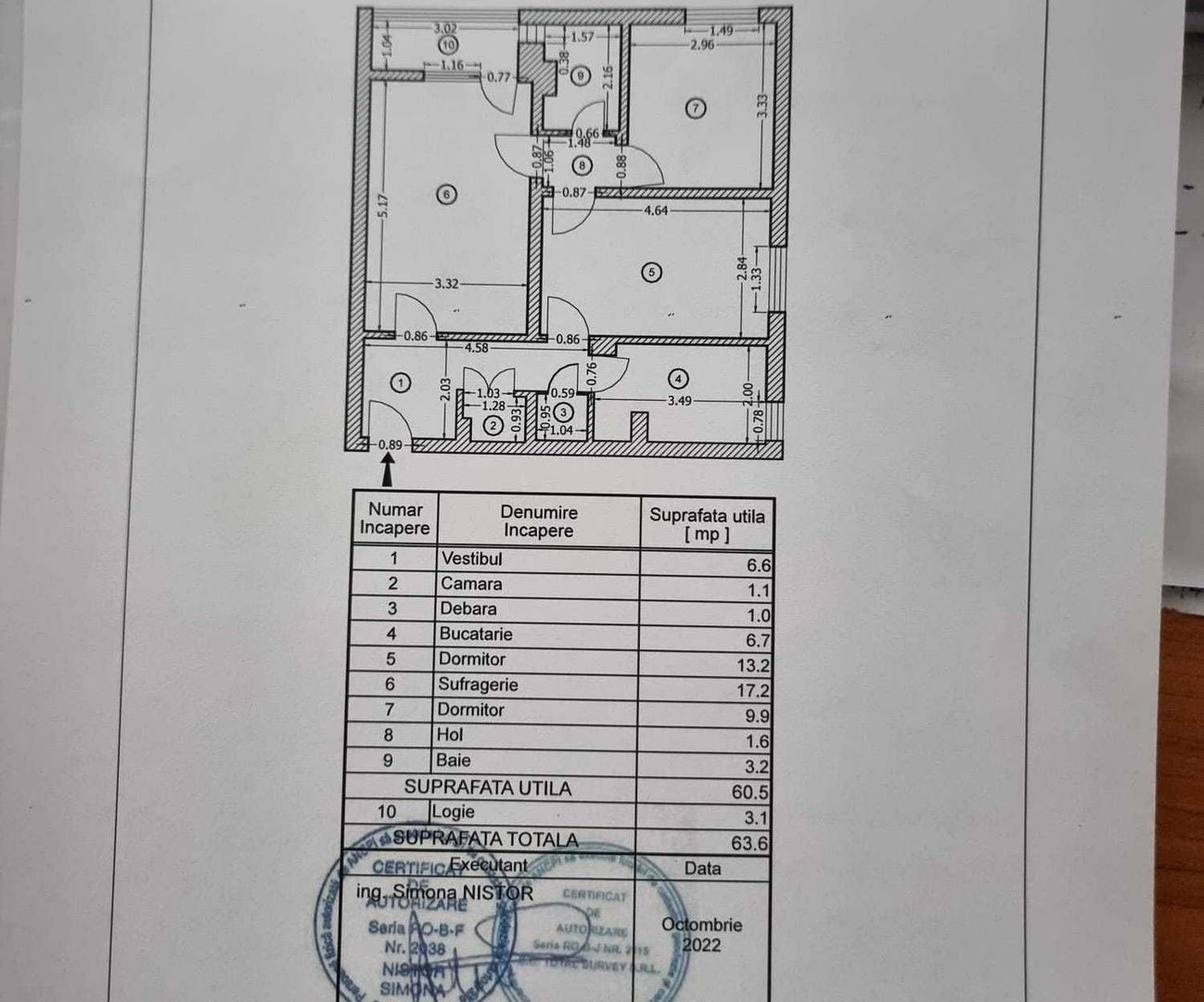 Apartament 3 camere zona Campia Liberatii - Parc IOR - Poză 8
