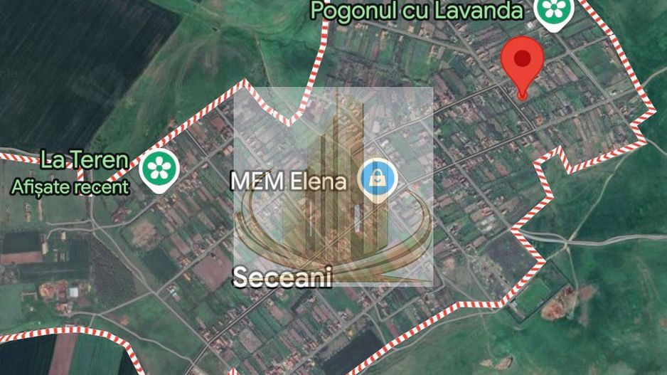 Teren intravilan 4.393 mp Seceani, lângă autostradă A1. - Poză 1