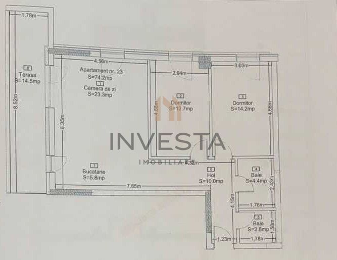 Apartament 3 camere premium, etaj intermediar, bloc nou, zona Zorilor! - Poză 11